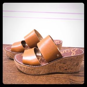 Sam Edelman Platform wedge sandal , Size 6.5